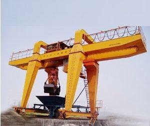 5t、10t雙梁抓斗門式起重機